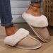 Cozy Plush Indoor Slippers With Non-Slip TPR Sole For Men And Women - Soft Fleece Lining, Warm Winter House Shoes, Round Toe Design_vogvips.com