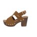 Chunky Heel Sandals Women's Summer New Rivet Back Strap Fashion Casual Sandals_vogvips.com