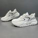 Thick Soled Genuine Leather Dad 2025 Spring Edition Men's Versatile Punching Sports Casual Trendy Shoes Men_vogvips.com