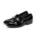New European Style Business Formal Patent Single Pointed Toe Slip-On Leather Men's Shoes_vogvips.com