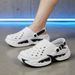 New Men's Summer Outdoor Clogs, Thick-soled, Non-slip, Breathable Driving Sandals, Durable And Stylish Beach Shoes_vogvips.com