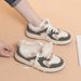 Dehun Women's Shoes Winter New Collection With Velvet, Thick, Warm And Cold Resistant, Versatile Cotton Board_vogvips.com