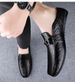 Half-drag Casual Men's Casual Shoes Service Men's Casual Leather Shoes Soft-soled Lazy Loafers_vogvips.com
