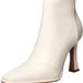 High Ankle For Women 2023 Autumn Winter New Korean Style Patchwork Back Zipper Internet Celebrity Slim Square Toe Thin_vogvips.com
