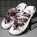 Guofeng Year Of The Loong Slippers Wear China-Chic Casual Flip Flops For Men In Summer_vogvips.com