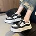 Korean Version Of Fashionable White For Women In Spring 2025, Thick Soled Trendy Shoes, Height Increasing New Student_vogvips.com