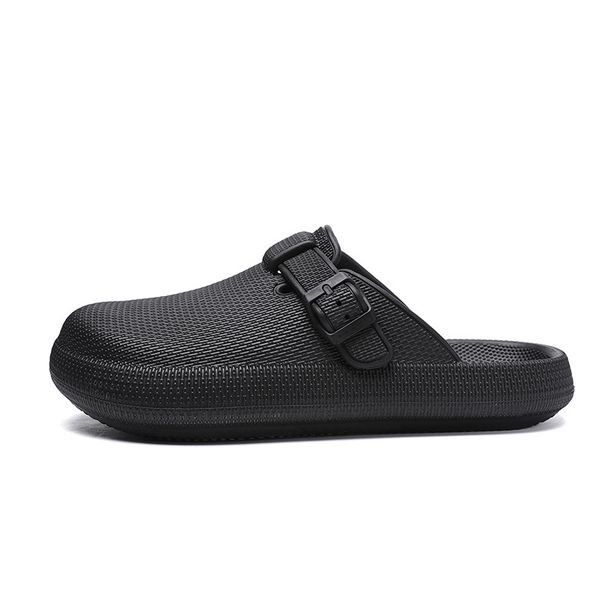 Bebealy Classic Clogs Garden Casual Nonslip Beach Slippers EVA Flat Sandals Vacation Waterproof Men Shoes 2025_vogvips.com
