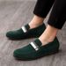 Cross-border Loafers, New Autumn Suede Casual Large-size Leather Men's Slip-on Trendy Shoes, Moccasins_vogvips.com