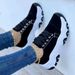 Sneakers 2023 New Pattern Canvas Shoe Casual Women Sport Shoes Flat Lace-Up Adult Zapatillas Mujer_vogvips.com