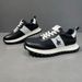 2025 Spring New Thick Soled Casual Board For Men, Genuine Leather Breathable, Niche Men's Sports Dad Shoes_vogvips.com