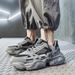 Spring New Breathable Mesh Sports Men's Korean Edition Versatile Thick Sole Casual Running Dad Trendy Shoes_vogvips.com