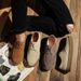 Men's Thick Sole Casual Low Top Suede Frosted Men's Shoes, Versatile Cowhide Shoes_vogvips.com