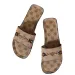 Free Delivery Flat Bottomed One Piece Slippers With Round Head Lightweight And Minimalist Design Perfect For Beach Wear_vogvips.com