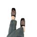 French Braided Hollow Mesh Sandals For Women, European And American Style, Open Flat Sole, Mules, Closed Toe, Half_vogvips.com
