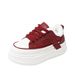 Fleece Little White Shoes Female Student Platform Sports Board Shoes Casual Shoes_vogvips.com
