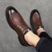 Regal Footwear Large Size 48 Business Casual Leather For Men Thick Sole Youth Professional Work Suit All Seasons Cowhide Men's Shoes_vogvips.com