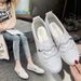 Summer New 2025 Trendy White Shoes Personality Fashion Simple Casual Travel Japanese Style Women's Sneakers_vogvips.com