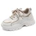Ins Korean Style New Dad For Women 2025 Spring Student Sports Running Casual Shoes Thick Sole Height Increasing Q8825_vogvips.com