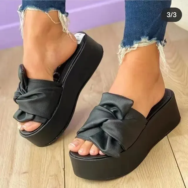 2023 Summer Platform Sandals for Women Fashion Casual Wedges Slippers Thick Sole Open Toes Outdoor Beach Woman_vogvips.com