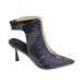 Fashionable And Versatile Pointed-toe Women's Ankle Boots With Transparent Back, High-heeled Single Shoes, Best-selling_vogvips.com
