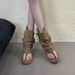 First Encounter Summer 2026 Model Thick Heel Thong Toe Boots Women's Roman Open-Toe Sandals_vogvips.com