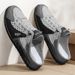 Summer Breathable Slip-On Half-Slipper Men, Casual Soft-Soled Closed-Toe Slippers, Mesh Upper Refreshing And Breathable,_vogvips.com