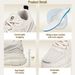 Baasploa Women Retro Running Outdoor Mesh Lace Up Jogging Sports Female Casual Lightweight Breathable Non-slip Shoes_vogvips.com