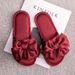 Wedding Slippers, Festive A Pair Of Spring And Summer Couples, Accompanying Wedding, Morning Robe, Groom, Bride, Red,_vogvips.com