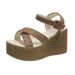 Summer New Style Women's Sandals Plus Size Platform Wedge Waterproof Suede_vogvips.com