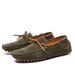 Men's Casual Leather Pig Bean Shoes Slip-on Men's Leather Shoes_vogvips.com
