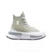 New Meiqi New Platform Thick Sole Sandwich Runstar Height Increasing Short Lego Style Canvas Shoes_vogvips.com