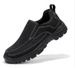 Ultra-Light Comfortable Men's Casual Loafers Breathable Round Toe EVA Bottom Flat Shoes Cold Glue Shoe Summer Season Pure Color_vogvips.com