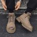 Thick-soled Heightening Men's And Women's Martin Boots Casual Outdoor Comfortable Mountaineering Retro Tooling Boots_vogvips.com