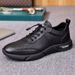 Men's Breathable Casual Men's Leather Mesh Shoes, Wholesale Soft-soled Soft-surface Comfortable Summer Sneakers_vogvips.com