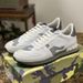 Men's Casual Leather Sneakers Mesh Flat Round Toe Layer Cowhide Shoes Low Top Breathable Lightweight_vogvips.com