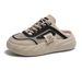 Little White Shoes Children Korean Women's Thick-soled Casual Mesh Breathable Half-drag Board Shoes Tide_vogvips.com