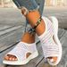 Dress Low Heel Wedges Shoes For With Arch Support Comfortable Women Flip Sandals Woman Luxury_vogvips.com