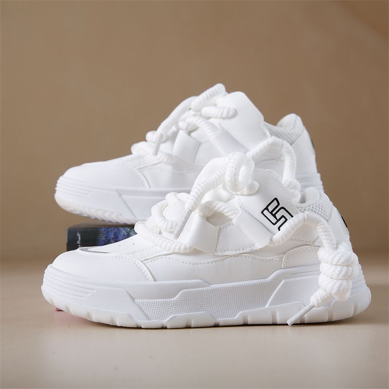 Men's Casual Sneakers - Retro Cross Strap Design, Soft Synthetic Leather, Breathable Low-Top Shoes For Everyday Wear (Black, White, Grey, Blue)_vogvips.com