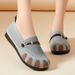 Women's New Shoes With Flat Bottom And Shallow Mouth, One Foot Casual, Mom's Women's Shoes, Soft Sole, Not Tiring For_vogvips.com