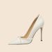 Spring Summer New French Pearl Exquisite Wedding Shoes Elegant Design High Heels Low Cut Women S_vogvips.com