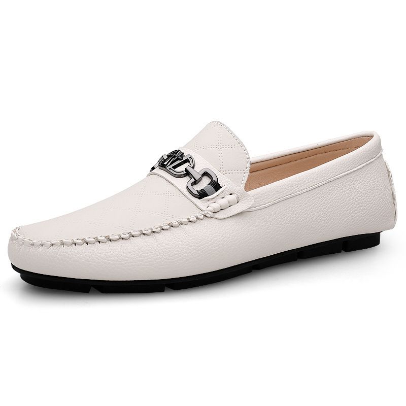 Driving Shoes Leather Work Loafers Men's Casual Overshoes Large Size Leather Shoes Men's Shoes_vogvips.com