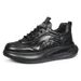 European Warm Series Genuine Top Layer Cowhide Autumn Winter Fleece Lined Sports Men's Casual Leather Shoes Height Increasing Anti-Slip_vogvips.com