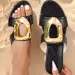 Sandals Women Wedges Slippers Summer Slides Casual Sports Waterproof Slip Beach Breathable Leisure Shock Absorption_vogvips.com