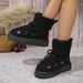 Height Increasing Thickened For Women 2024 New Style Northeast Thick Velvet Warm Fashionable Versatile Women's Snow_vogvips.com