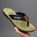 Summer New Herringbone Anti Slip, Korean Version EVA Beach Slippers Sandals For Men, Clip On, Fashionable Men's Shoes_vogvips.com