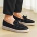 Summer Designer Men's Loafers Suede Leather Men Casual Breathable Slip On Flats Leisure Walk Driving Shoes Comfy_vogvips.com