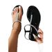 hot-selling Roman Jelly Shoes, New PVC Sandals For Women, Summer And Fashion T-strap_vogvips.com