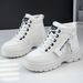 Snow Winter Fleece-Lined Shoes Cold-Proof Warm Long Versatile Cotton Cross-Border Plus Size Women's Boots_vogvips.com