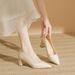 Women's Shoes High Heel Shoes, Classic Style Pump Elegant Basics Business Casual Business Chic Spring Daily Office Shoes_vogvips.com