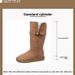 Women's Tall Winter Snow Boots 2025 - Foldable Cuff, Non-Slip Thick Sole, Fleece Lined Waterproof Cold Weather Boots_vogvips.com